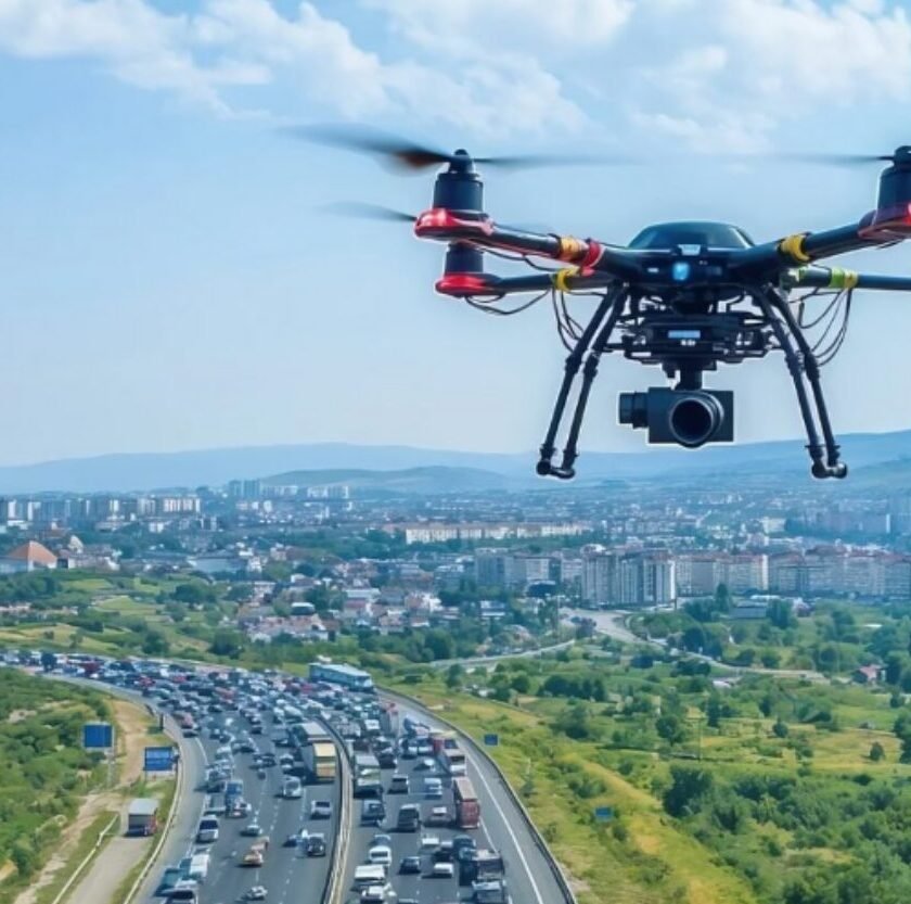 Fiscalização com drones flagra ultrapassagens perigosas na região de Barbacena