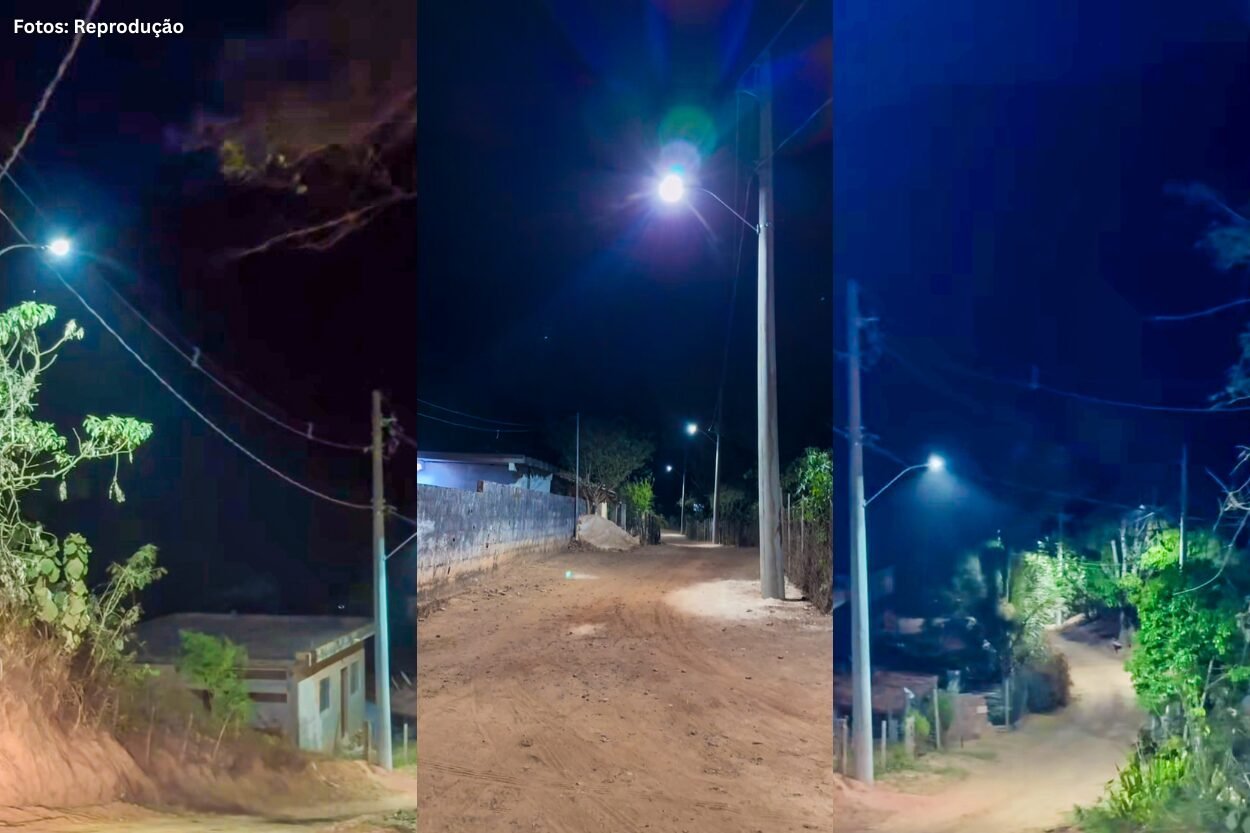 Mariana: Crasto ganha iluminação pública após anos de espera