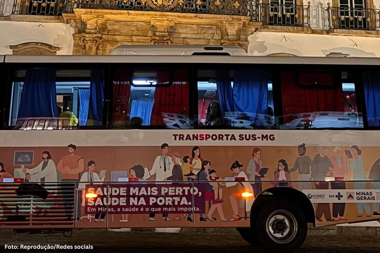 Ouro Preto recebe micro-ônibus adaptado para transporte de pacientes