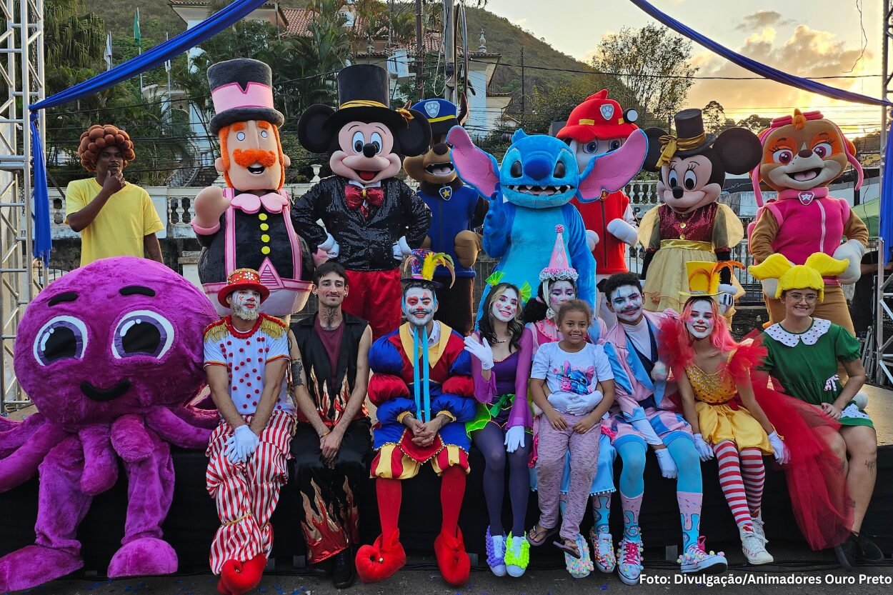 Ouro Preto tem fim de semana com "O Incrível Circo dos Animadores" e Festas Tradicionais