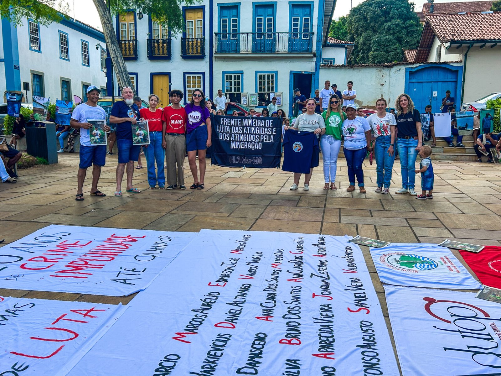 Sirene ecoa em Mariana dez anos após tragédia da Samarco