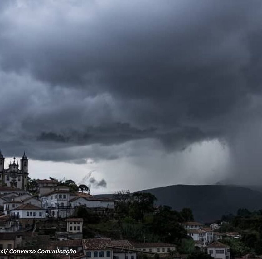 Mariana, Ouro Preto e Itabirito estão em alerta para chuva forte