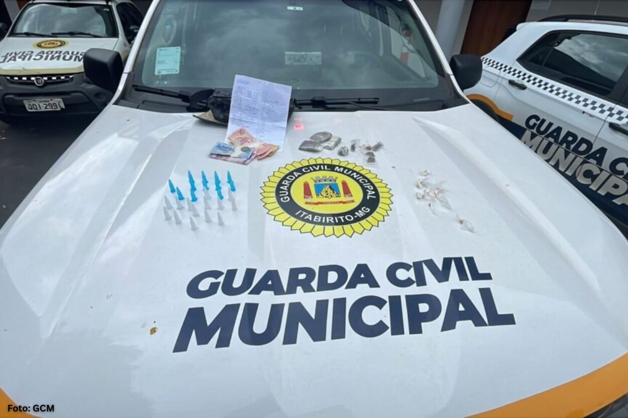 Adolescente é apreendido com drogas em Itabirito