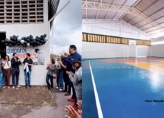 Prefeitura entrega nova quadra da Escola Dom Luciano em Mariana