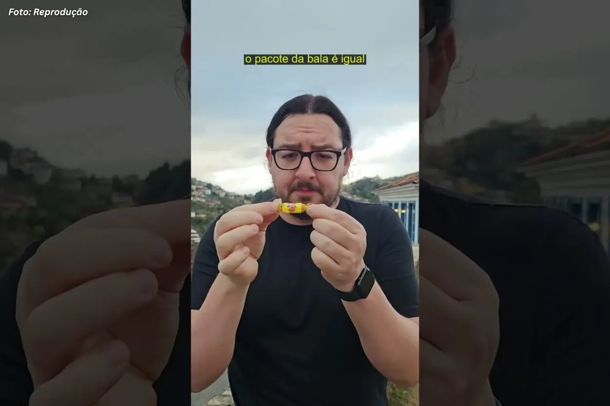 Influenciador Braian Rizzo visita Ouro Preto para provar bala Chita