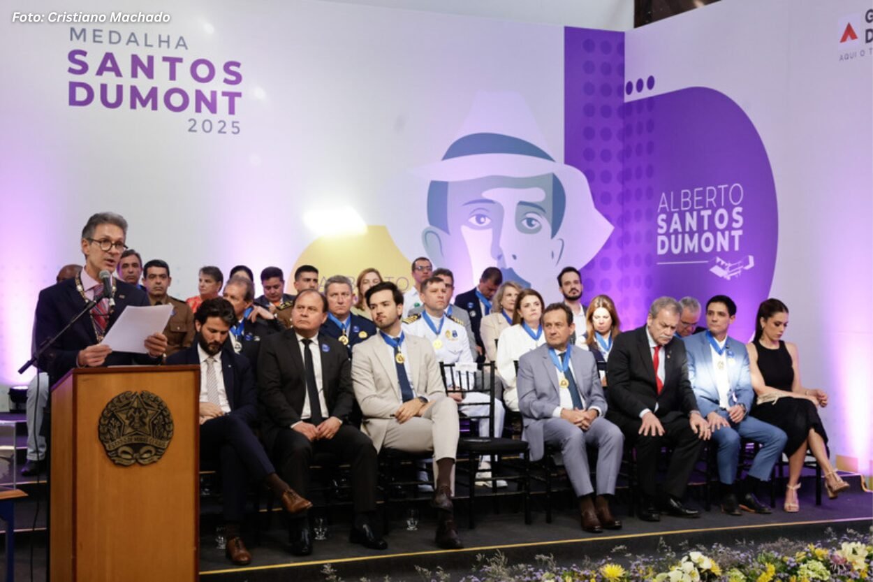 Governo de Minas entrega Medalha Santos Dumont a 130 homenageados em 2025