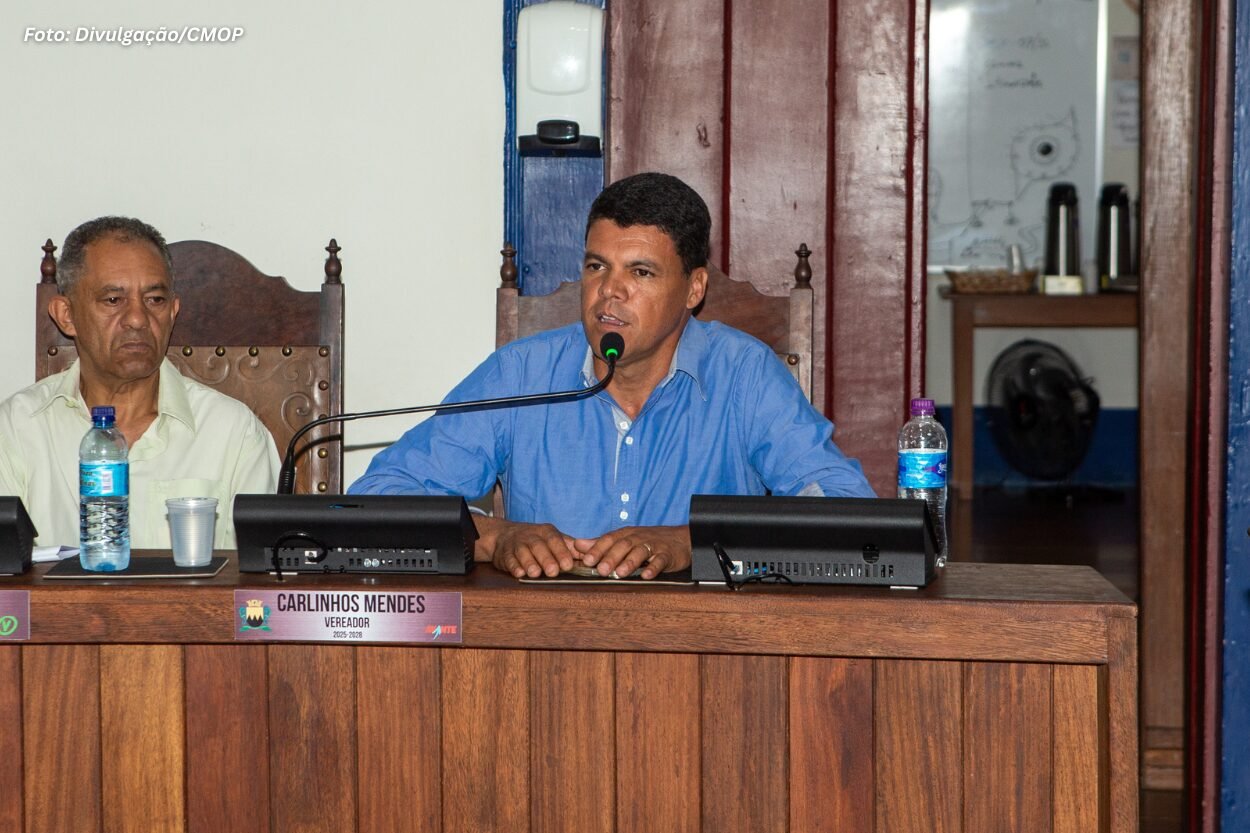 Vereador cobra canalização do córrego da Rua José Mendes em Saramenha