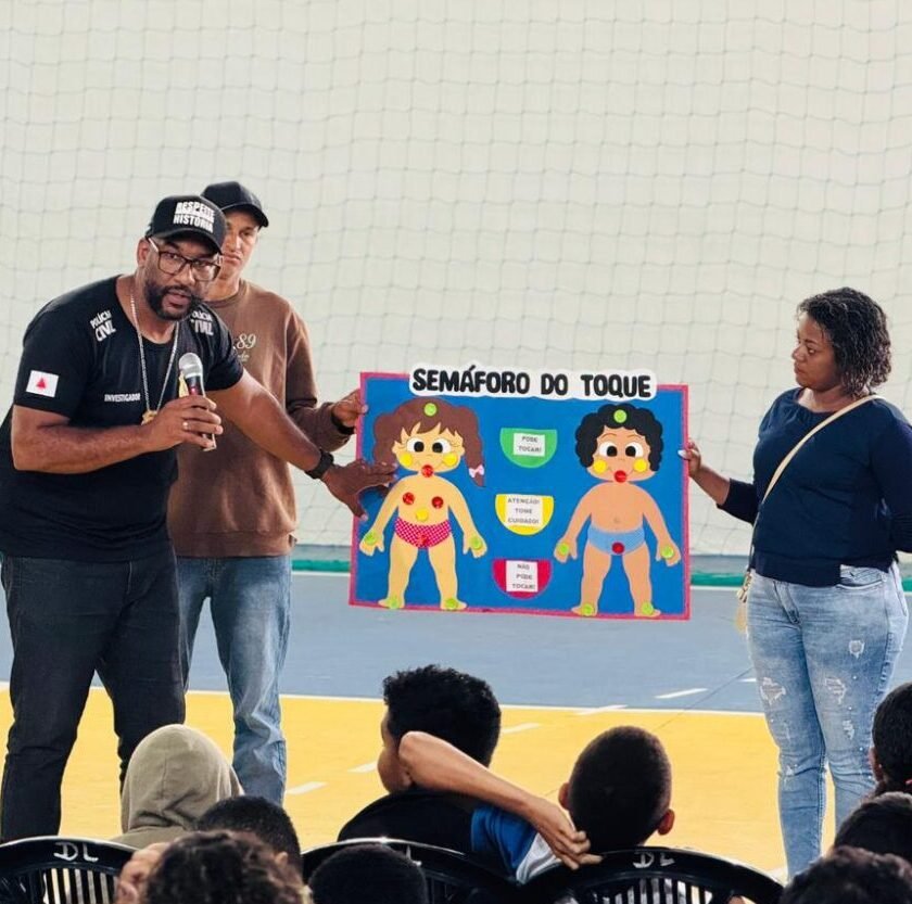 Escola Dom Luciano promove palestra sobre segurança infantil