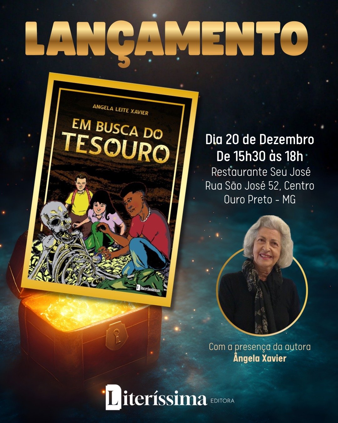 Livro ambientado em Ouro Preto valoriza cultura afro-brasileira