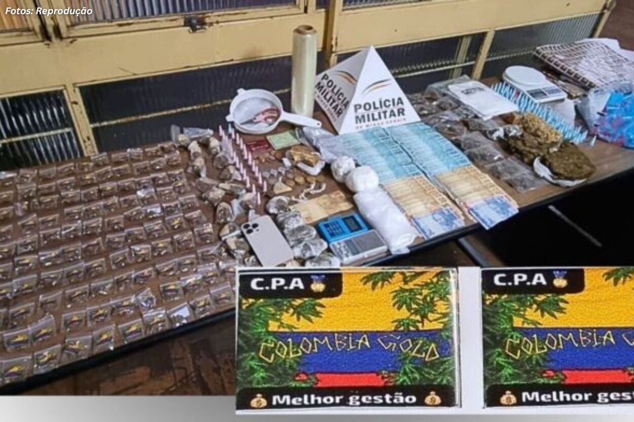 PM fecha ponto de preparação de drogas em Itabirito