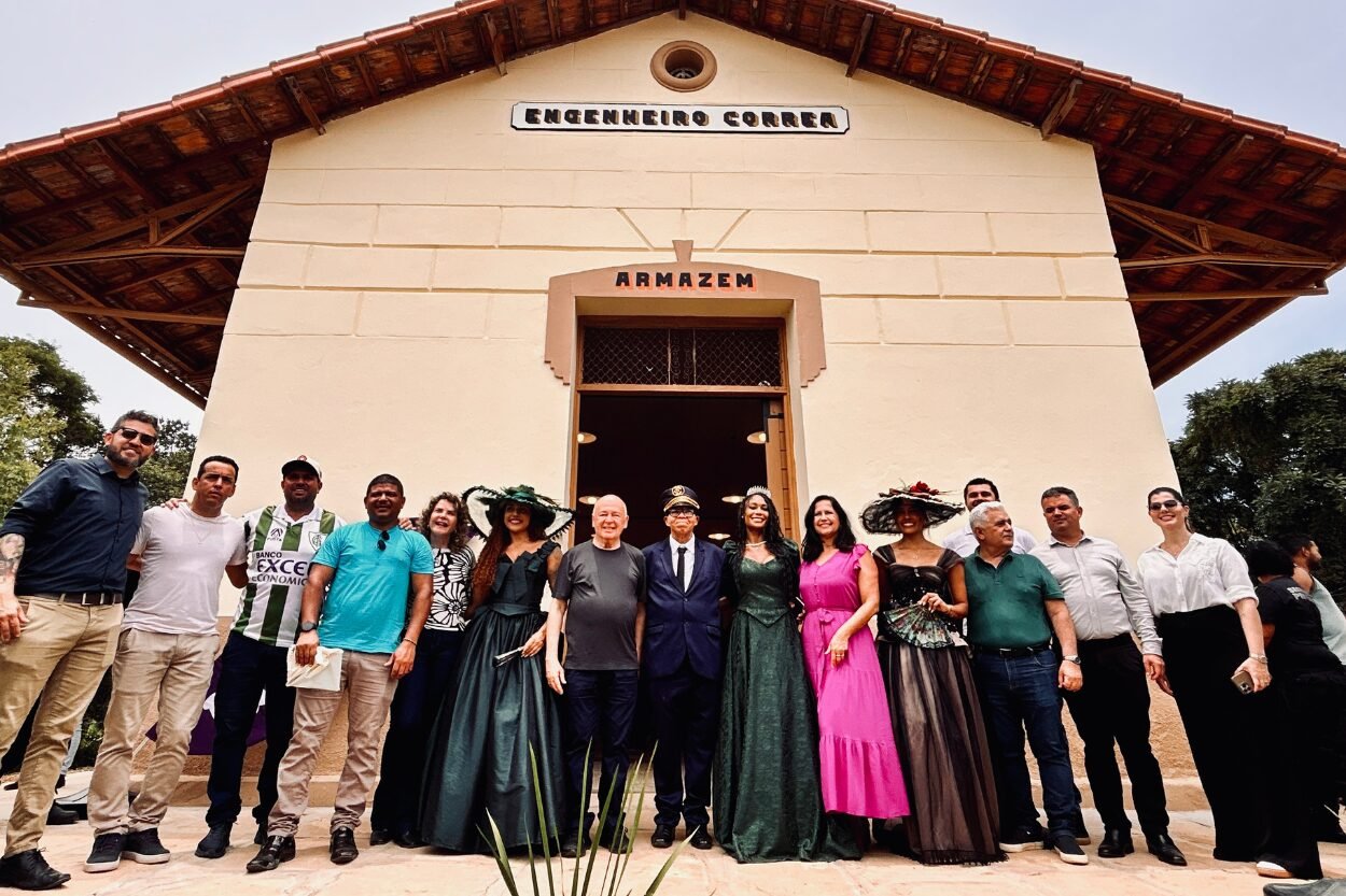 Estação Ferroviária de Engenheiro Corrêa é reinaugurada após restauração histórica