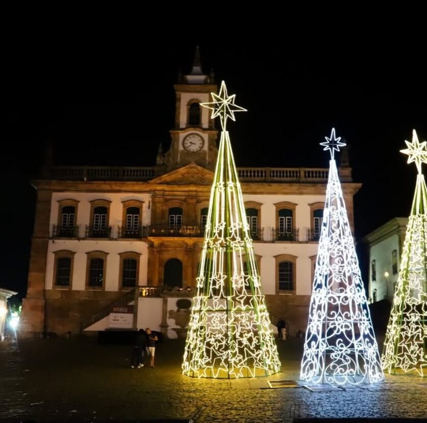 Ouro Preto tem fim de semana com clima de Natal