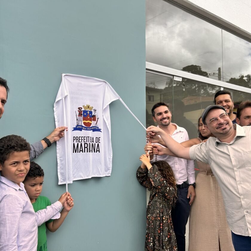 Nova Escola Amélia Santos é inaugurada em Passagem de Mariana