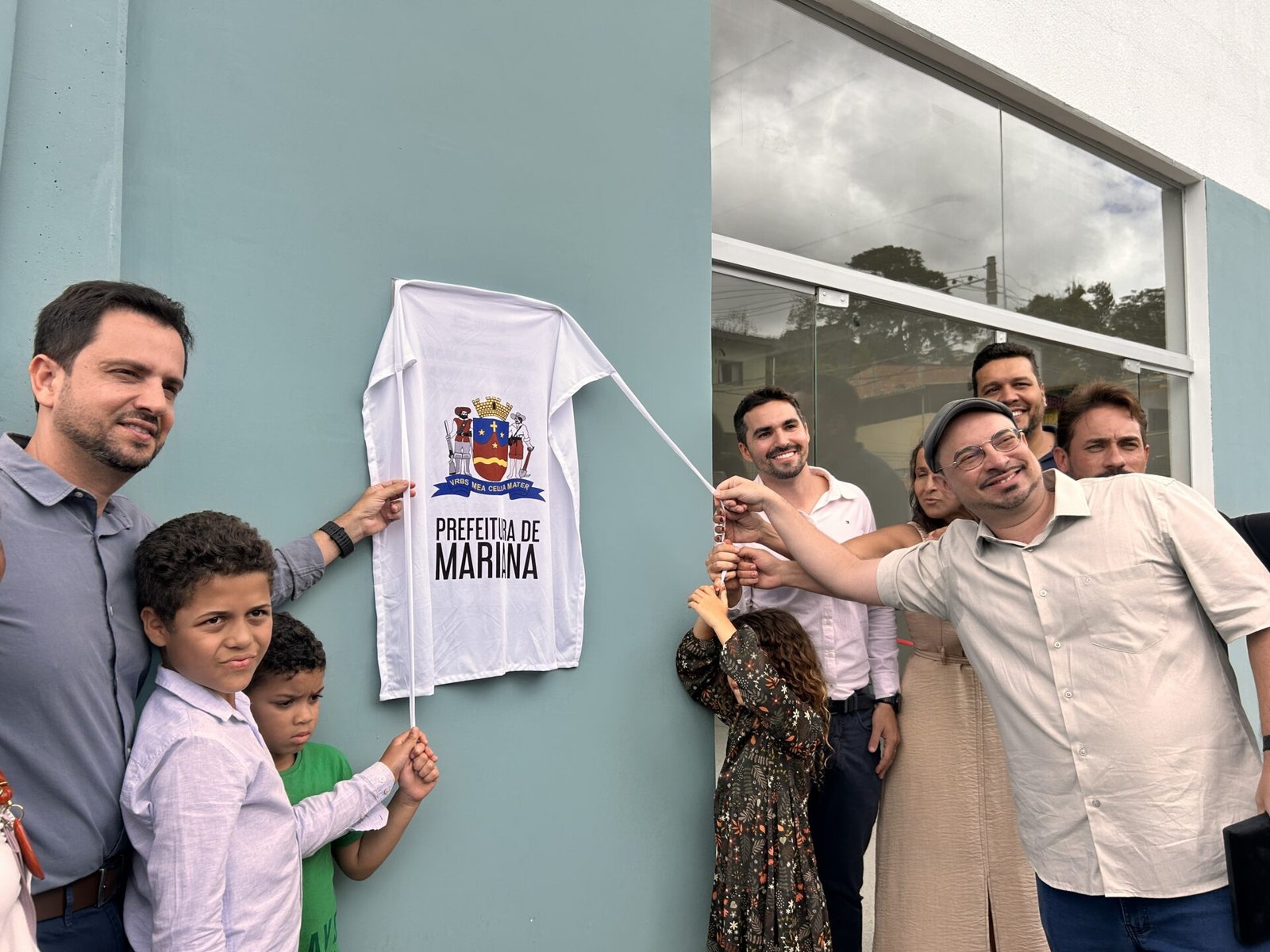 Nova Escola Amélia Santos é inaugurada em Passagem de Mariana