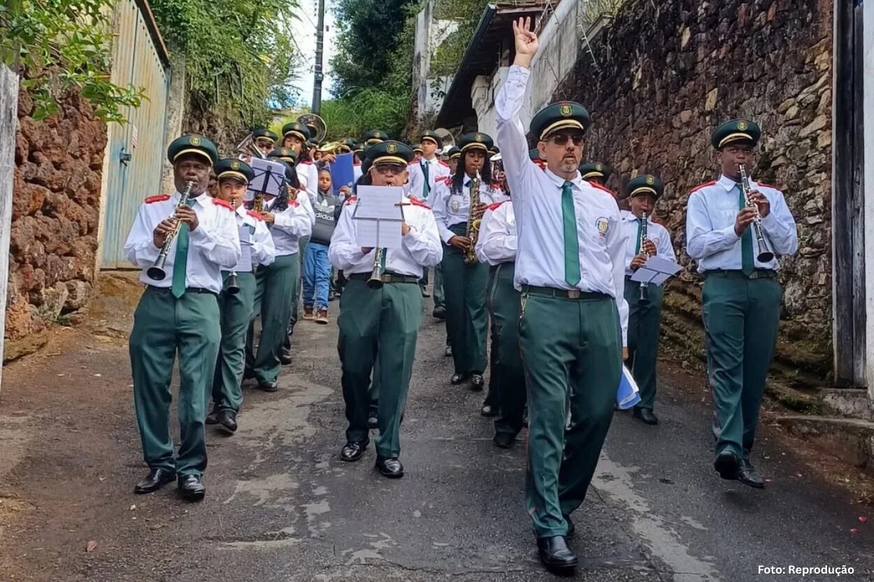 Mariana tem corrida beneficente e 116 anos da Sociedade Musical São Sebastião neste fim de semana