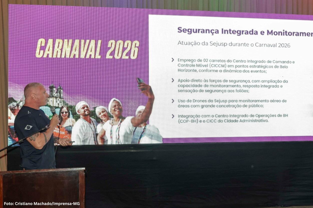 Governo de Minas aposta em megaoperação para garantir o Carnaval mais seguro do Brasil