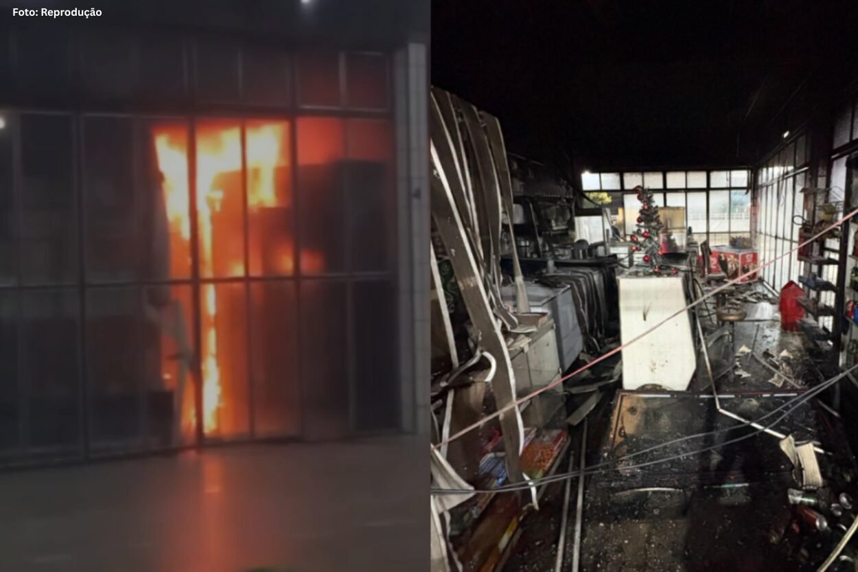 Incêndio na rodoviária de Conselheiro Lafaiete é controlado pelos bombeiros