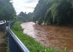 Chuvas intensas geram desabamentos em Congonhas