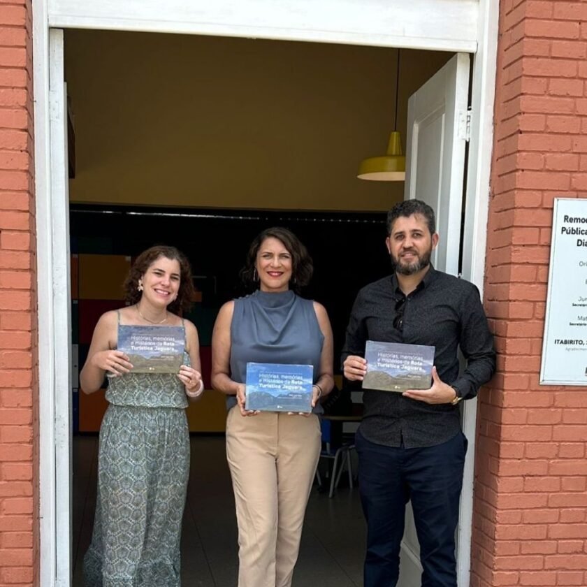 Você conhece a Rota Jaguara? Livro com histórias reais e memórias da região é doado à Biblioteca de Itabirito