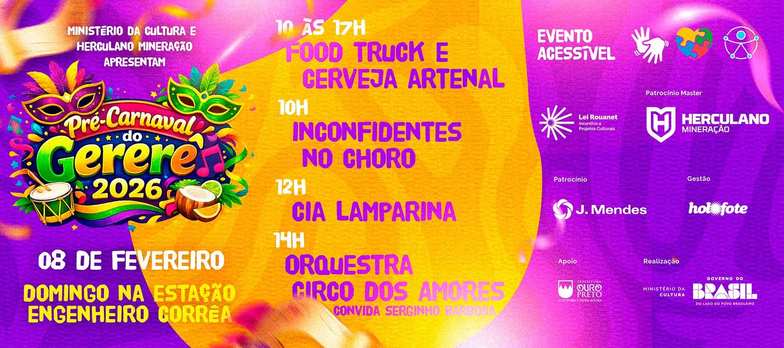 Pré-Carnaval de Engenheiro Corrêa resgata tradição e promove cultura, inclusão e convivência nos dias 7 e 8 de fevereiro de 2026