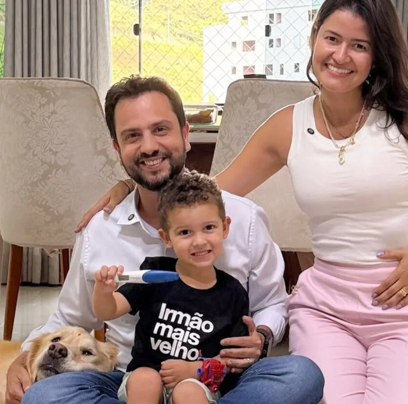 Juliano Duarte anuncia nova gravidez nas redes sociais