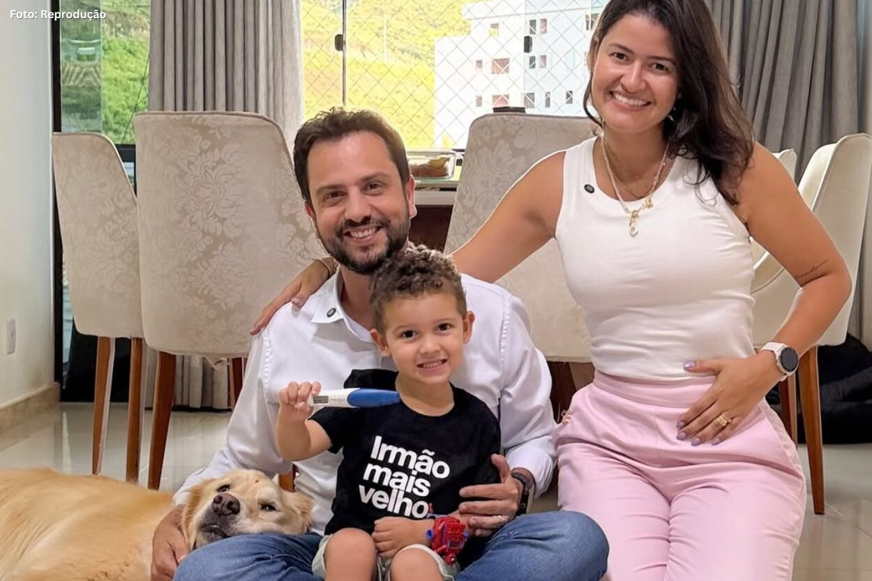 Juliano Duarte anuncia nova gravidez nas redes sociais