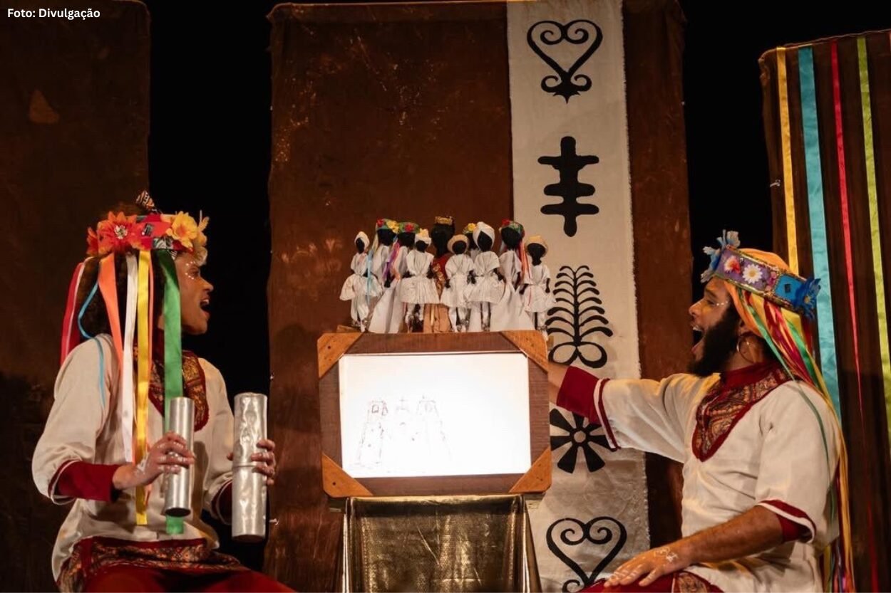 Espetáculo sobre Chico Rei circula por escolas de Minas Gerais