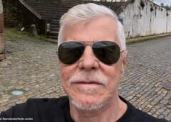 Miguel Falabella registra passagem por Ouro Preto em foto publicada nas redes sociais