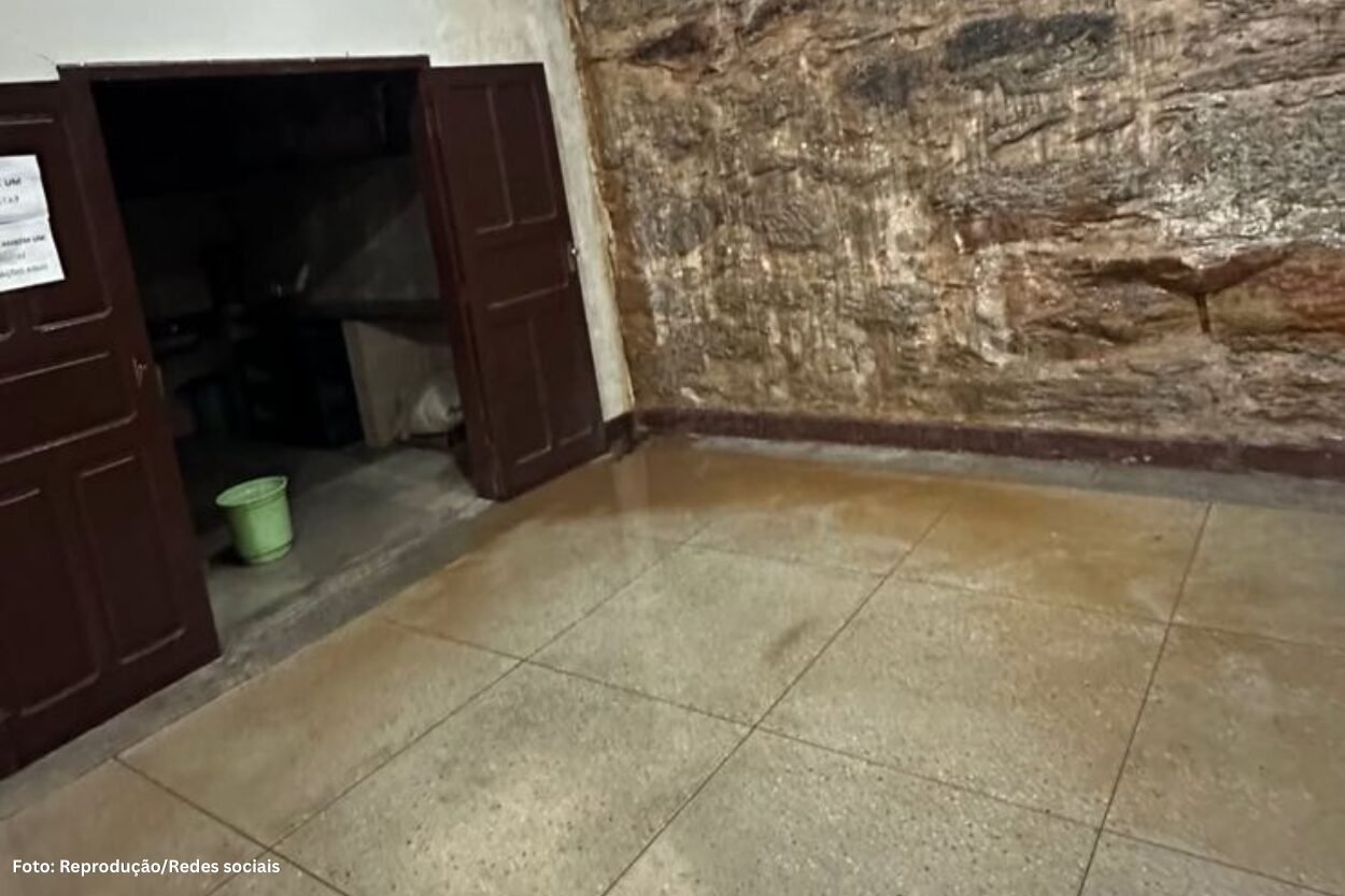 Capela do São Cristóvão alaga e vereador cobra providências urgentes