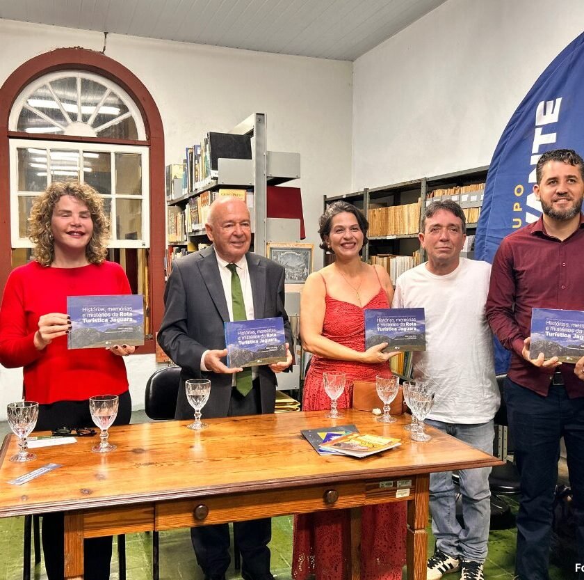 Livro sobre Rota Jaguara é lançado na Biblioteca de Ouro Preto