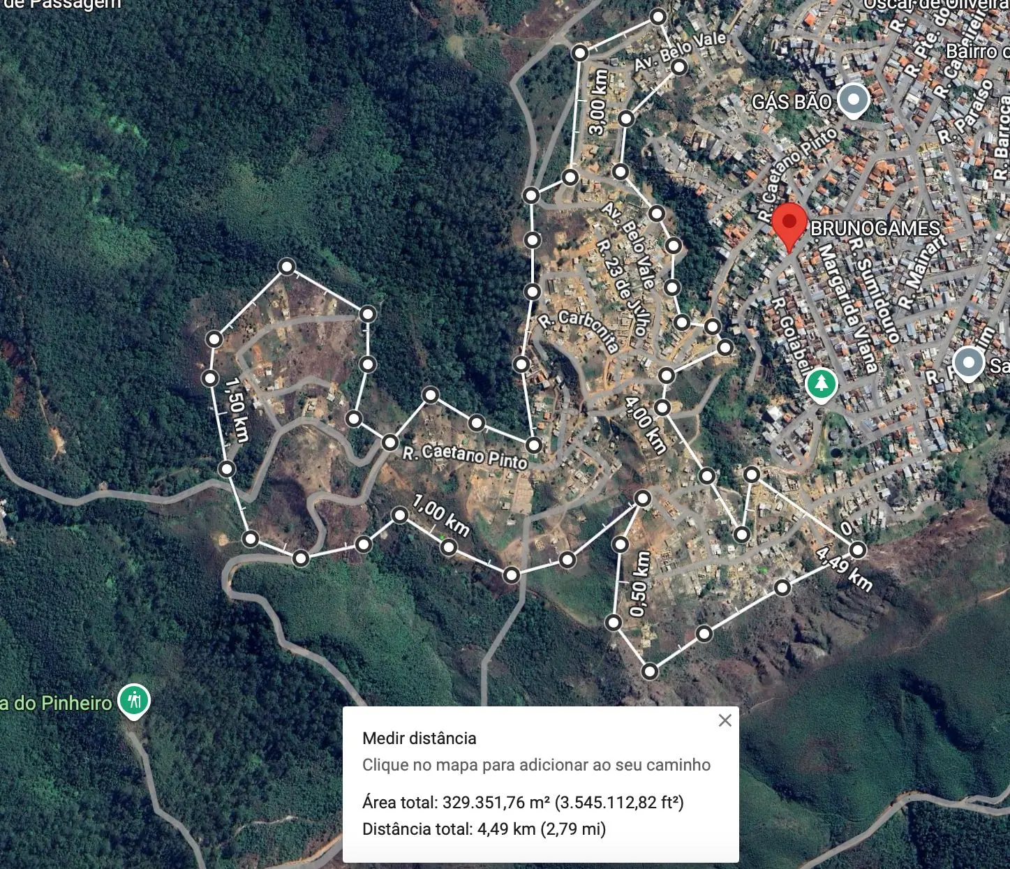 70% das ocupações irregulares da Serrinha estão em área de conservação em Mariana