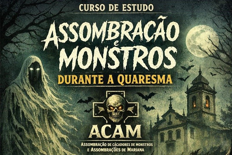 ACAM abre inscrições para curso sobre monstros para iniciantes
