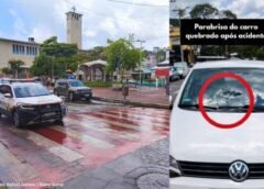 Adolescente é atropelada em faixa no Centro de Itabirito