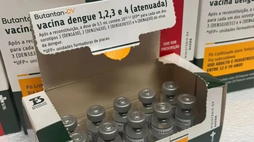 Mariana recebe 150 doses de vacina contra a dengue e prioriza agentes de saúde