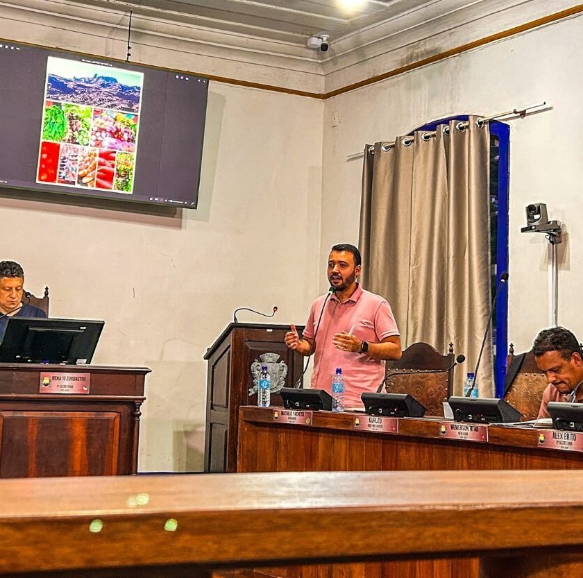 Vereador cobra políticas públicas para fortalecer feiras de hortifrúti em Ouro Preto