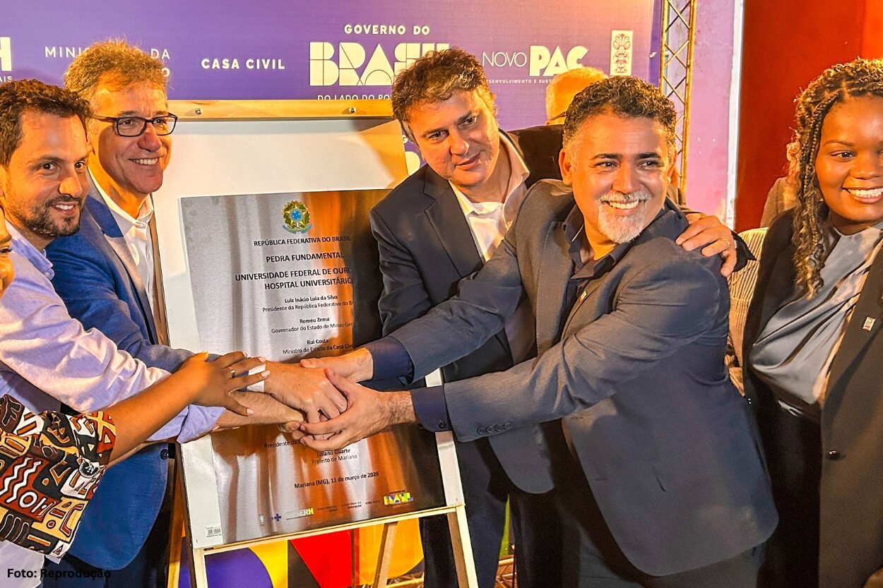 Visita de ministro à UFOP traz investimentos milionários e avanço do Hospital Universitário de Mariana