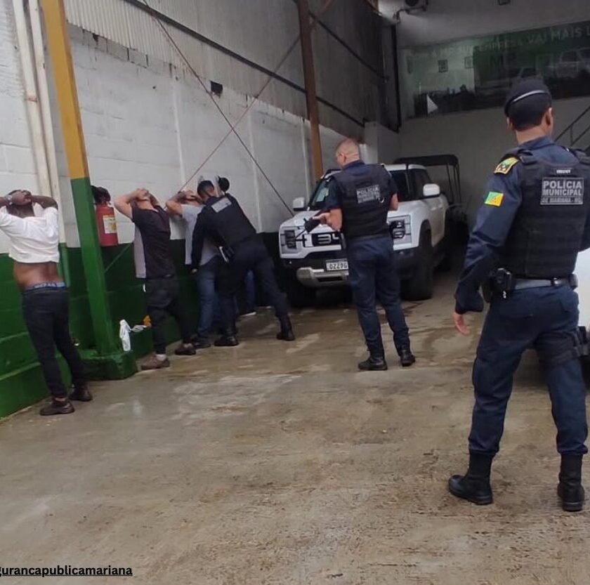 Polícia Municipal de Mariana prende quadrilha que tentava aplicar golpe em locadora de veículos