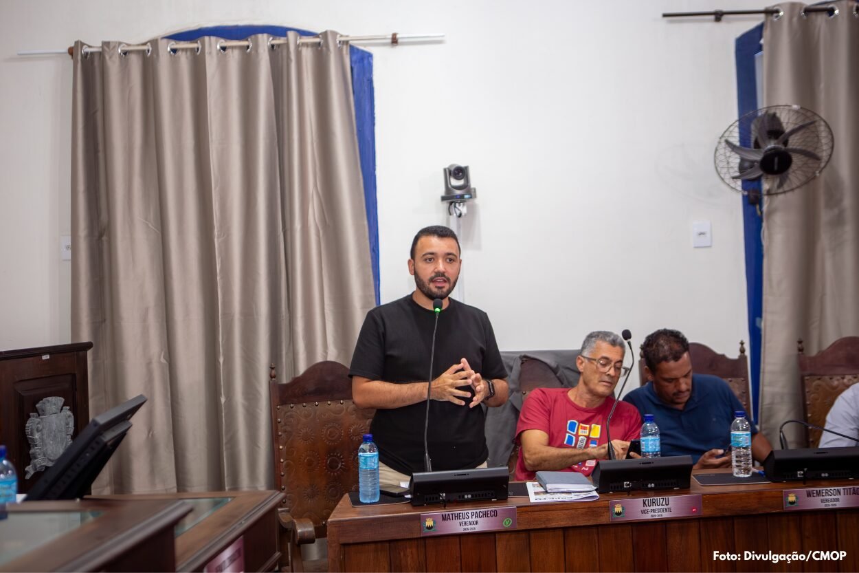 Matheus Pacheco cobra expansão do sistema de videomonitoramento em Ouro Preto