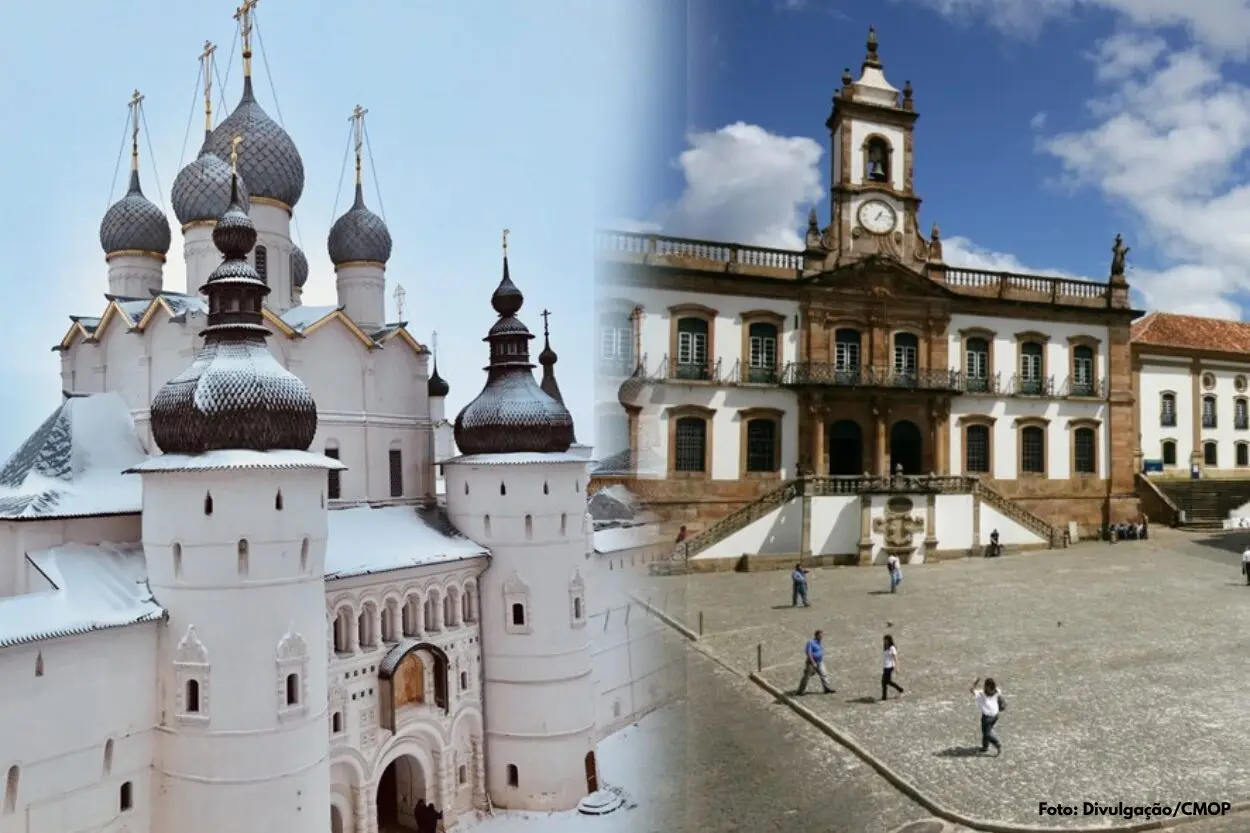 Ouro Preto firma acordo internacional com cidade histórica da Rússia e amplia cooperação cultural