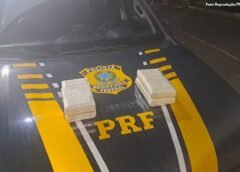 PRF apreende 4 kg de cocaína de alta pureza na BR-040, em Conselheiro Lafaiete