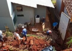 Muro desaba em Ouro Branco e acende alerta da Defesa Civil