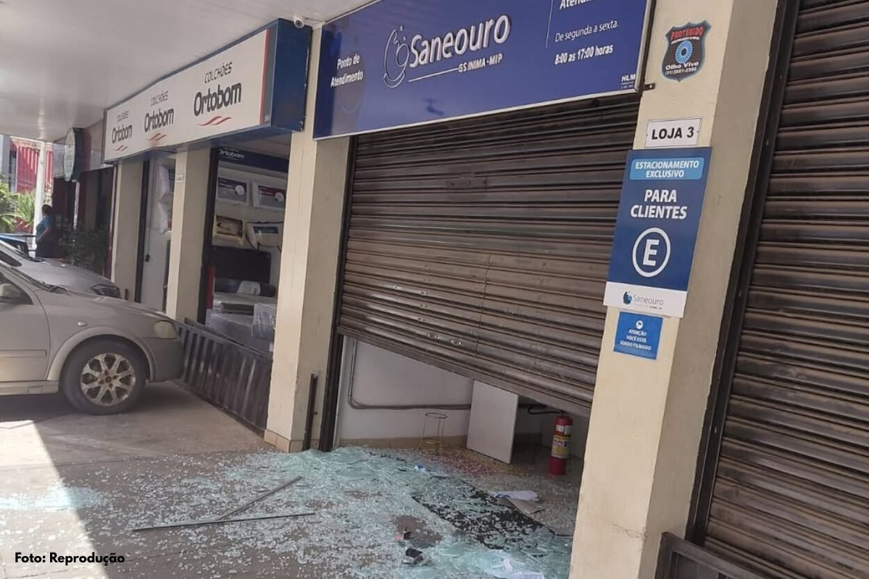 Homem invade unidade da Saneouro em Ouro Preto e destrói estrutura; atendimento é suspenso