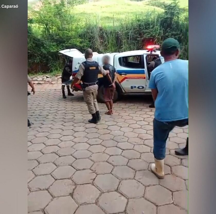 Suspeito de homicídio em Ponte Nova é detido por moradores na zona rural