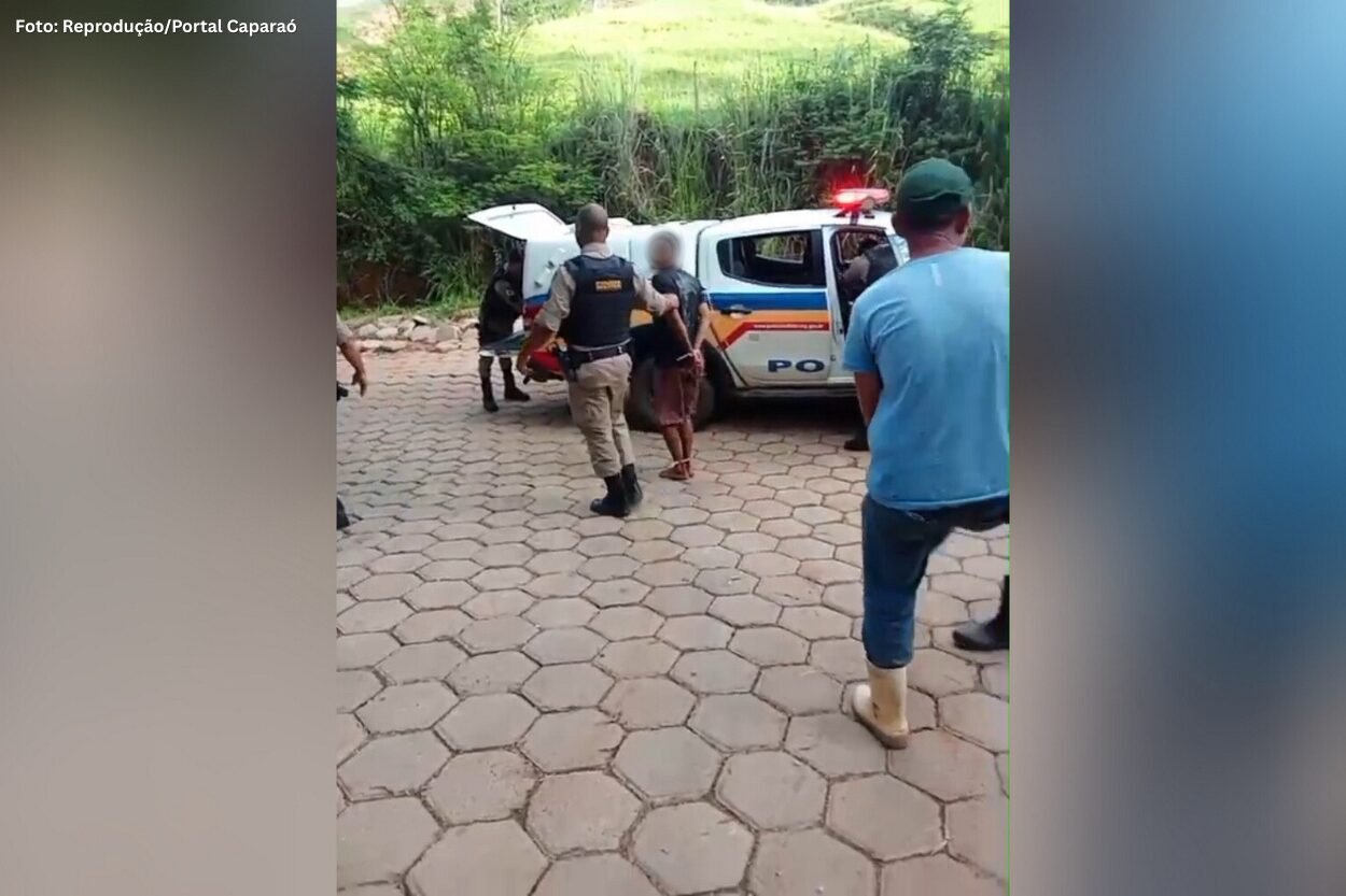Suspeito de homicídio em Ponte Nova é detido por moradores na zona rural