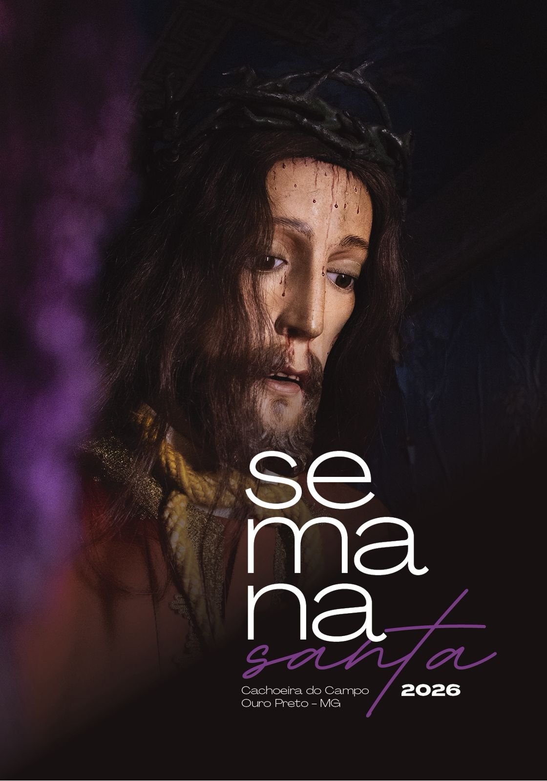 Paróquia de Nossa Senhora de Nazaré divulga programação da Semana Santa 2026 em Cachoeira do Campo