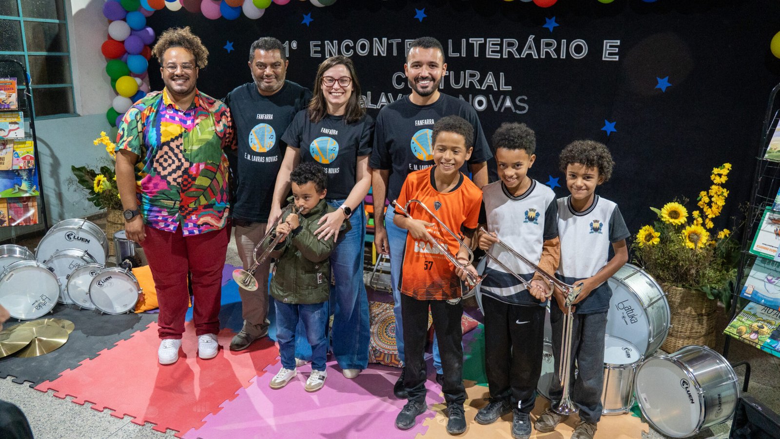 Vereador Matheus Pacheco destina emenda de R$ 20 mil para fanfarra de Lavras Novas