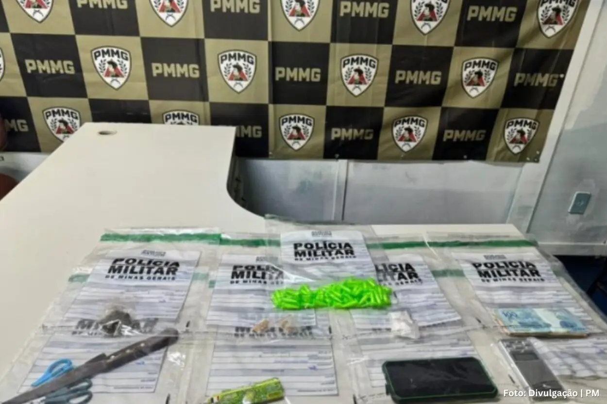 Menor de idade é apreendido por tráfico em Ouro Branco