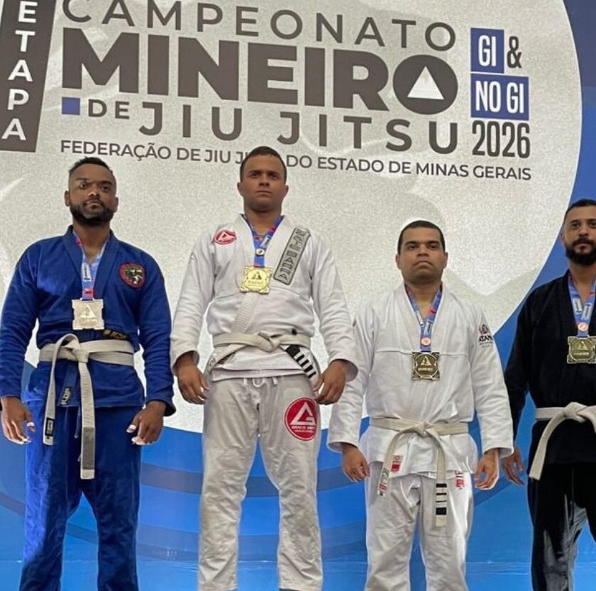 Atleta de Ouro Preto conquista ouro em campeonato mineiro de jiu-jitsu