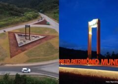 Revitalização do trevo de entrada de Ouro Preto é entregue com novo paisagismo e iluminação