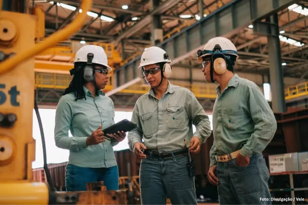 Mais de 200 vagas de emprego na Vale; veja cargos e como se candidatar